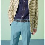 Gucci GG Unisex Belt Interlockig G Black GG Supreme Canvas Leather Square Buckle - Image 12