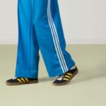 Gucci Unisex Adidas x Gucci Gazelle Sneaker Black Original GG Canvas Rubber Low 3 CM Heel - Image 10