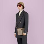 Gucci Unisex Beauty Case Interlocking G Beige Ebony GG Supreme Canvas - Image 11