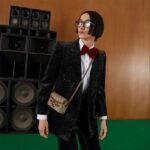 Gucci Unisex GG Horsebit 1955 Mini Bag Beige Ebony GG Supreme Canvas - Bild 11