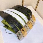 Gucci Unisex GG Wide Belt Retro G Buckle Black Patent Leather 4.8 CM Width - Imagen 11