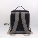 Gucci Unisex Ophidia GG Medium Backpack Grey Black GG Supreme Canvas Double G - Bild 4
