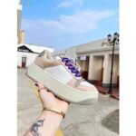 Gucci Unisex Screener GG Sneaker White Original Canvas Beige Suede Leather Low Heel - Bild 8