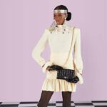 Gucci Women GG Matelassé Chain Wallet Black GG Matelassé Leather Double G – Bild 11