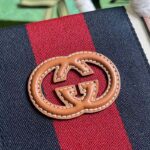 Gucci Women GG Small Interlocking G Tote Bag White Cotton Canvas - Image 10