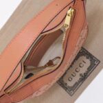 Gucci Women Ophidia GG Mini Bag Pink Canvas Double G Rose Gold Hardware - Image 9
