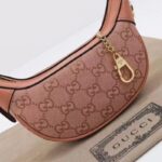 Gucci Women Ophidia GG Mini Bag Pink Canvas Double G Rose Gold Hardware - Image 7