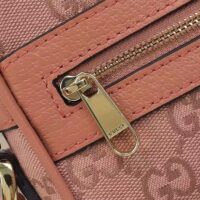 Gucci Women Ophidia GG Mini Bag Pink GG Canvas Double G Zip (6)