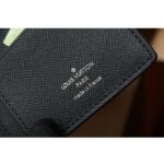 Louis Vuitton LV Unisex Brazza Wallet Black Grey Monogram Eclipse Canvas - Image 8