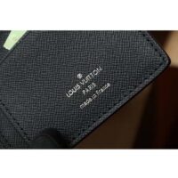 Louis Vuitton LV Unisex Brazza Wallet Black Grey Monogram Eclipse Canvas (1)