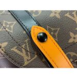 Louis Vuitton LV Unisex Christopher MM Backpack Radiant Sun Monogram Macassar Coated Canvas - immagine 6