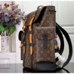 Louis Vuitton LV Unisex Christopher PM Backpack Monogram Canvas Cowhide Leather - immagine 6