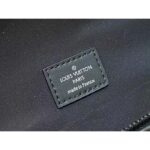 Louis Vuitton LV Unisex Comet Bumbag Black Borealis Calf Leather Cowhide Double Zip - Image 10