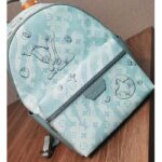 Louis Vuitton LV Unisex Discovery Backpack Crystal Blue Monogram Aquagarden Coated Canvas – Image 5
