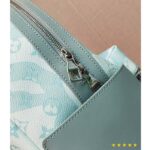 Louis Vuitton LV Unisex Discovery Backpack Crystal Blue Monogram Aquagarden Coated Canvas – Image 10