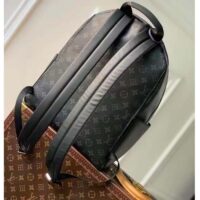 Louis Vuitton LV Unisex Discovery Backpack PM Monogram Eclipse Coated Canvas Cowhide Leather (10)