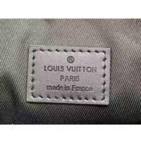 Louis Vuitton LV Unisex Keepall Bandoulière 25 Radiant Sun Monogram Macassar Coated Canvas (8)