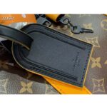 Louis Vuitton LV Unisex Keepall Bandoulière 45 Radiant Sun Monogram Macassar Coated Canvas - Imagen 7