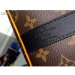 Louis Vuitton LV Unisex Keepall Bandoulière 45 Radiant Sun Monogram Macassar Coated Canvas - Imagen 9