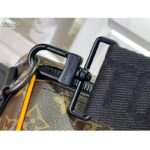 Louis Vuitton LV Unisex Keepall Bandoulière 45 Radiant Sun Monogram Macassar Coated Canvas - Imagen 10