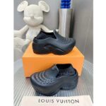 Louis Vuitton LV Unisex LV Shark Clog Black EVA Rubber Anatomic Insole - Image 4