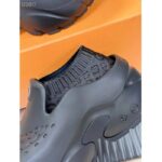 Louis Vuitton LV Unisex LV Shark Clog Black EVA Rubber Anatomic Insole - Image 9