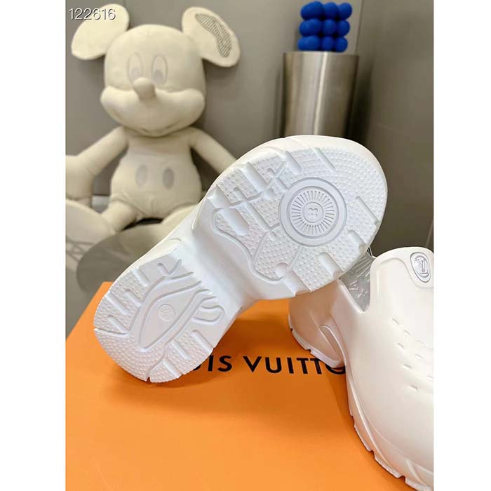 Louis Vuitton LV Unisex LV Shark Clog White EVA Rubber Anatomic Insole (6)