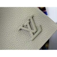 Louis Vuitton LV Unisex Multiple Wallet Sage Cowhide Leather 3 Card Slots (6)