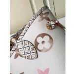 Louis Vuitton LV Unisex Neverfull MM Beige Monogram Coated Canvas Textile Lining - Image 7