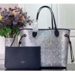 Louis Vuitton LV Unisex Neverfull MM Monogram Coated Canvas Cowhide Leather - Image 3