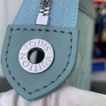 Louis Vuitton LV Unisex Pochette Voyage MM Bag Crystal Blue Monogram Aquagarden Coated Canvas - Image 10