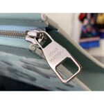 Louis Vuitton LV Unisex Pochette Voyage MM Bag Crystal Blue Monogram Aquagarden Coated Canvas - Image 8