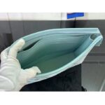 Louis Vuitton LV Unisex Pochette Voyage MM Bag Crystal Blue Monogram Aquagarden Coated Canvas - Image 7