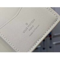 Louis Vuitton LV Unisex Pocket Organizer Sage Cowhide Leather 3 Card Slots (4)