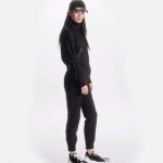 Louis Vuitton LV Unisex Run 55 Sneaker Black Mix Materials Lifted Rubber Outsole – Bild 11