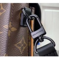 Louis Vuitton LV Unisex S-Lock Vertical Wearable Wallet Radiant Sun Monogram Macassar Coated Canvas (3)