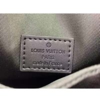 Louis Vuitton LV Unisex S-Lock Vertical Wearable Wallet Radiant Sun Monogram Macassar Coated Canvas (3)