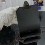 Louis Vuitton LV Unisex S-Lock Vertical Wearable Wallet Radiant Sun Monogram Macassar Coated Canvas - Image 8