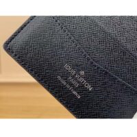 Louis Vuitton LV Unisex Slender Wallet Abyss Blue Monogram Aquagarden Coated Canvas (10)