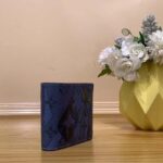 Louis Vuitton LV Unisex Slender Wallet Abyss Blue Monogram Aquagarden Coated Canvas - Image 4