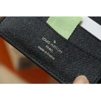 Louis Vuitton LV Unisex Slender Wallet Monogram Eclipse Coated Canvas (8)