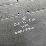 Louis Vuitton LV Unisex Soft Trunk Wearable Wallet Black Charcoal Cowhide Leather – Image 11