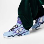 Louis Vuitton LV Unisex Trainer 2.0 Sneaker Boot Blue Suede Calf Leather - Image 12