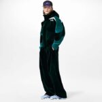 Louis Vuitton LV Unisex Trainer 2.0 Sneaker Boot Blue Suede Calf Leather - Image 11