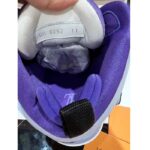 Louis Vuitton LV Unisex Trainer 2.0 Sneaker Boot Blue Suede Calf Leather - Image 10