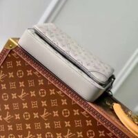 Louis Vuitton LV Unisex Trio Messenger Anthracite Gray Calf Leather Cowhide (2)