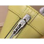 Louis Vuitton LV Women Alma BB Handbag Jaune Plume Yellow Epi Grained Cowhide Leather - Imagen 8