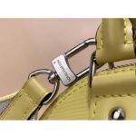Louis Vuitton LV Women Alma BB Handbag Jaune Plume Yellow Epi Grained Cowhide Leather - Imagen 10