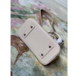 Louis Vuitton LV Women Alma BB Handbag Quartz White Epi Grained Cowhide Leather - Image 5