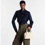 Louis Vuitton LV Women Alma BB Handbag Quartz White Epi Grained Cowhide Leather - Image 11